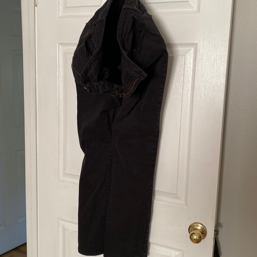 High rise bootcut pants